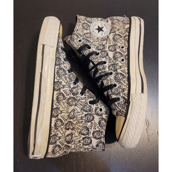 Ozzy Osbourne CT Ozzy Doodles Hi 108821F Wmns Size 6 Converse Chuck Taylor - Picture 5 of 9